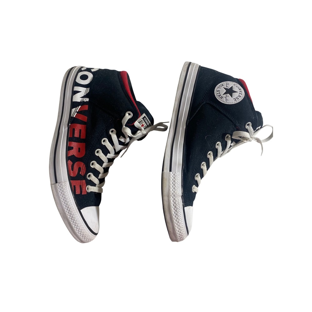 Converse High Street Sneaker Mens 11 Black Excellent Logo Graphic 165433F